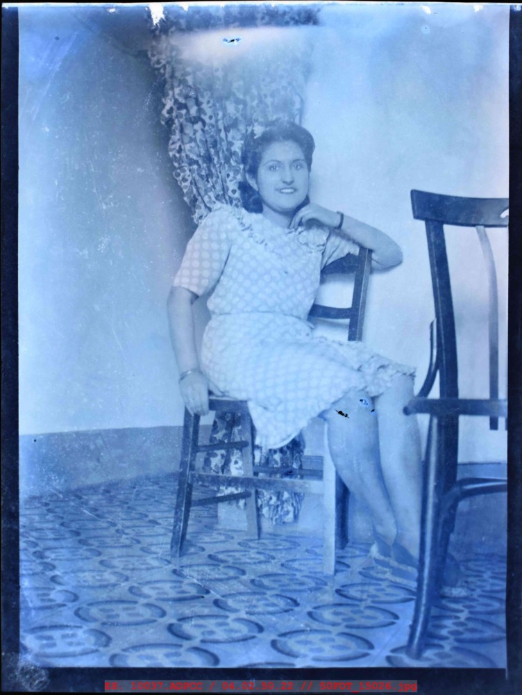 Mujer sentada