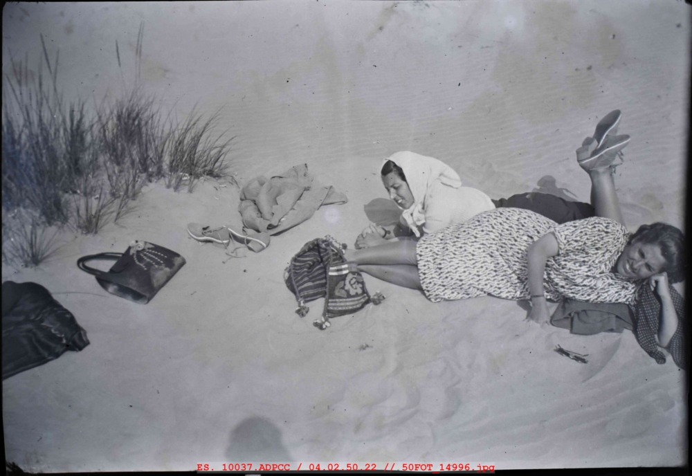 Mujeres en la playa