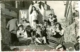 Niños desfilando en una carroza por la plaza Mayor de Trujillo, 1950