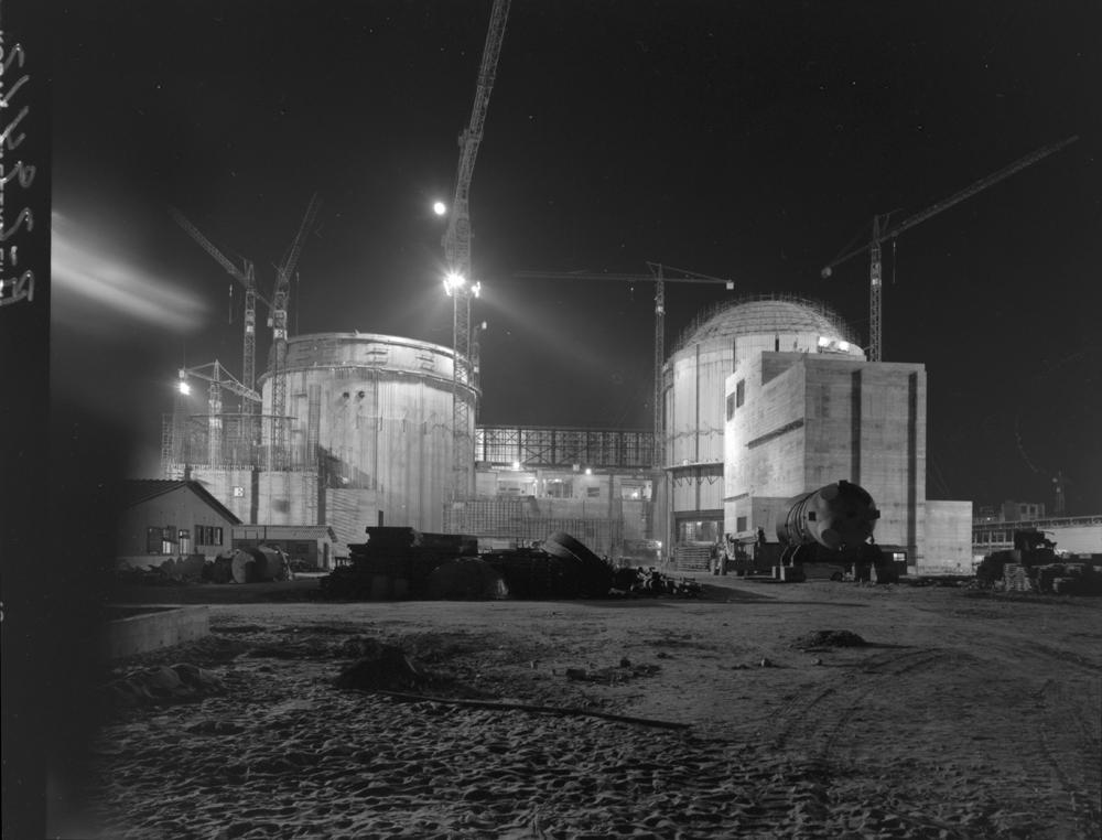 Obras de la central nuclear de Almaraz · Juan Miguel Pando Barrero, 1976