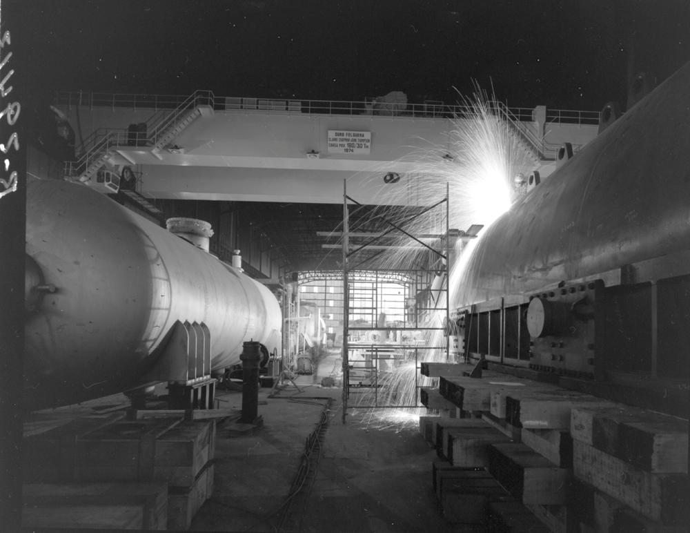 Obras de la central nuclear de Almaraz · Juan Miguel Pando Barrero, 1976