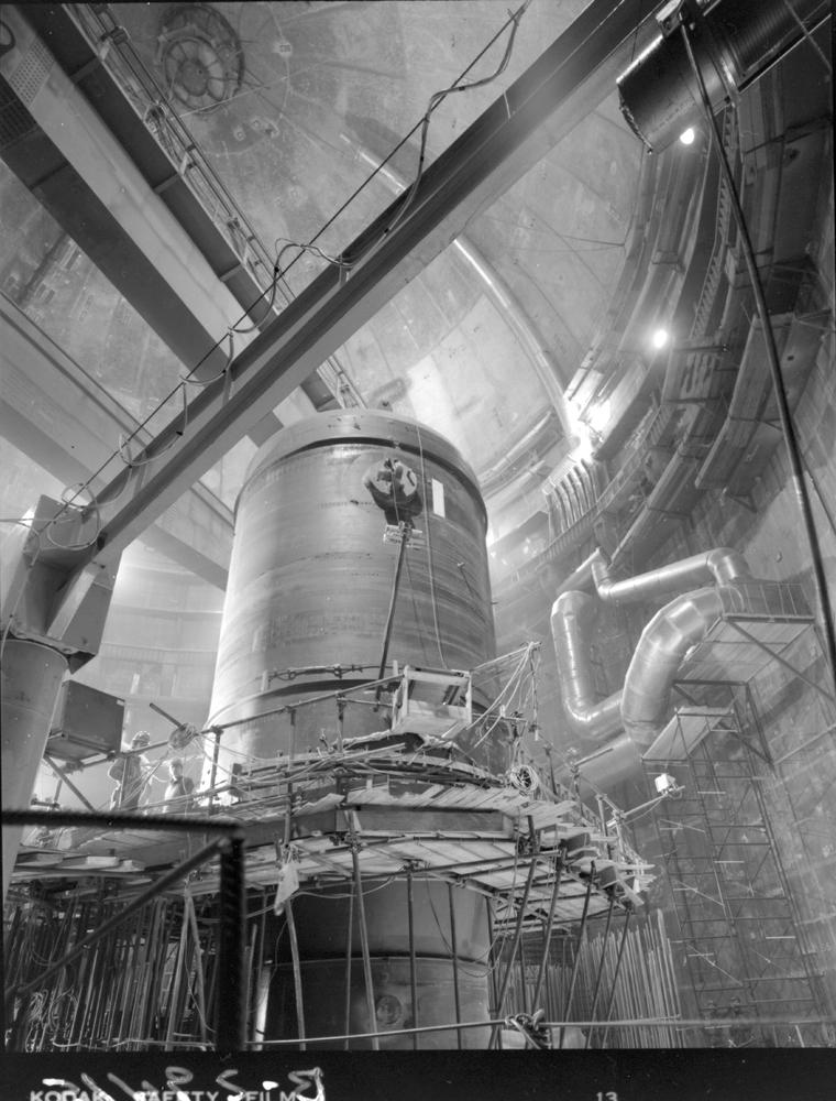 Obras de la central nuclear de Almaraz · Juan Miguel Pando Barrero, 1976