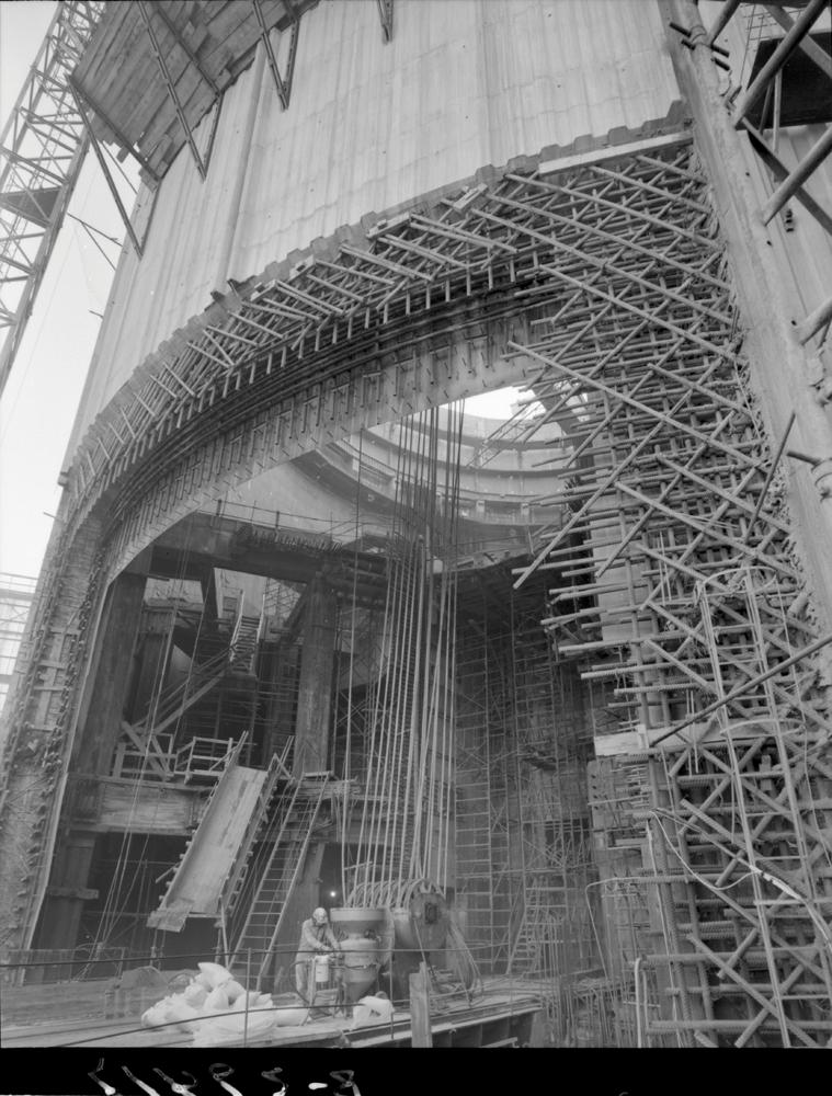 Obras de la central nuclear de Almaraz · Juan Miguel Pando Barrero, 1976
