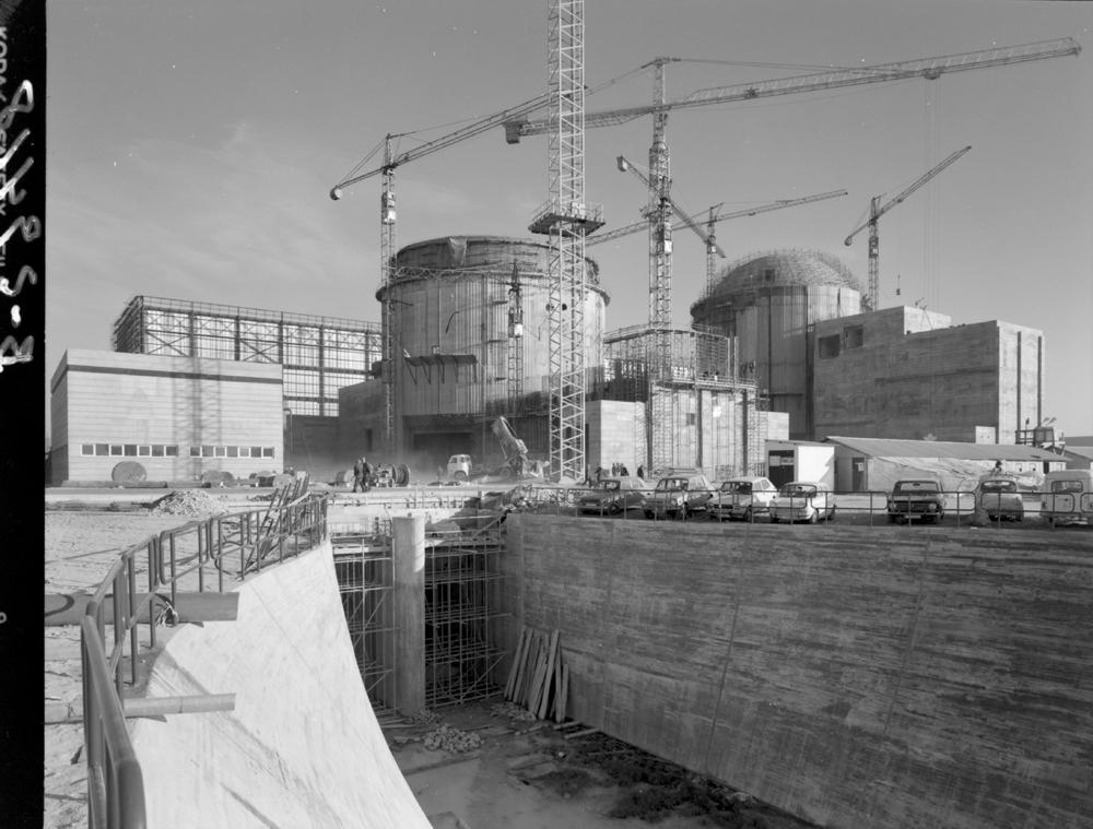 Obras de la central nuclear de Almaraz · Juan Miguel Pando Barrero, 1976