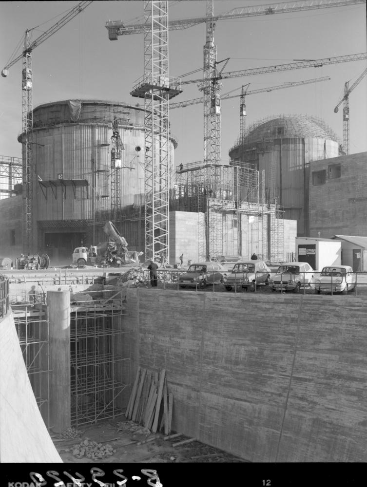 Obras de la central nuclear de Almaraz · Juan Miguel Pando Barrero, 1976