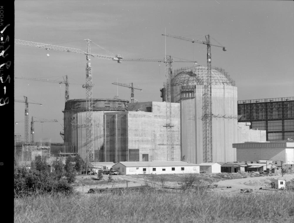 Obras de la central nuclear de Almaraz · Juan Miguel Pando Barrero, 1976