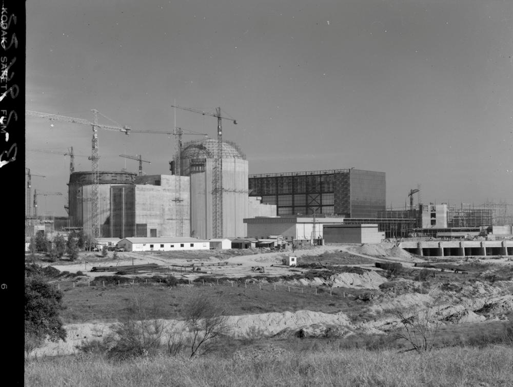 Obras de la central nuclear de Almaraz · Juan Miguel Pando Barrero, 1976