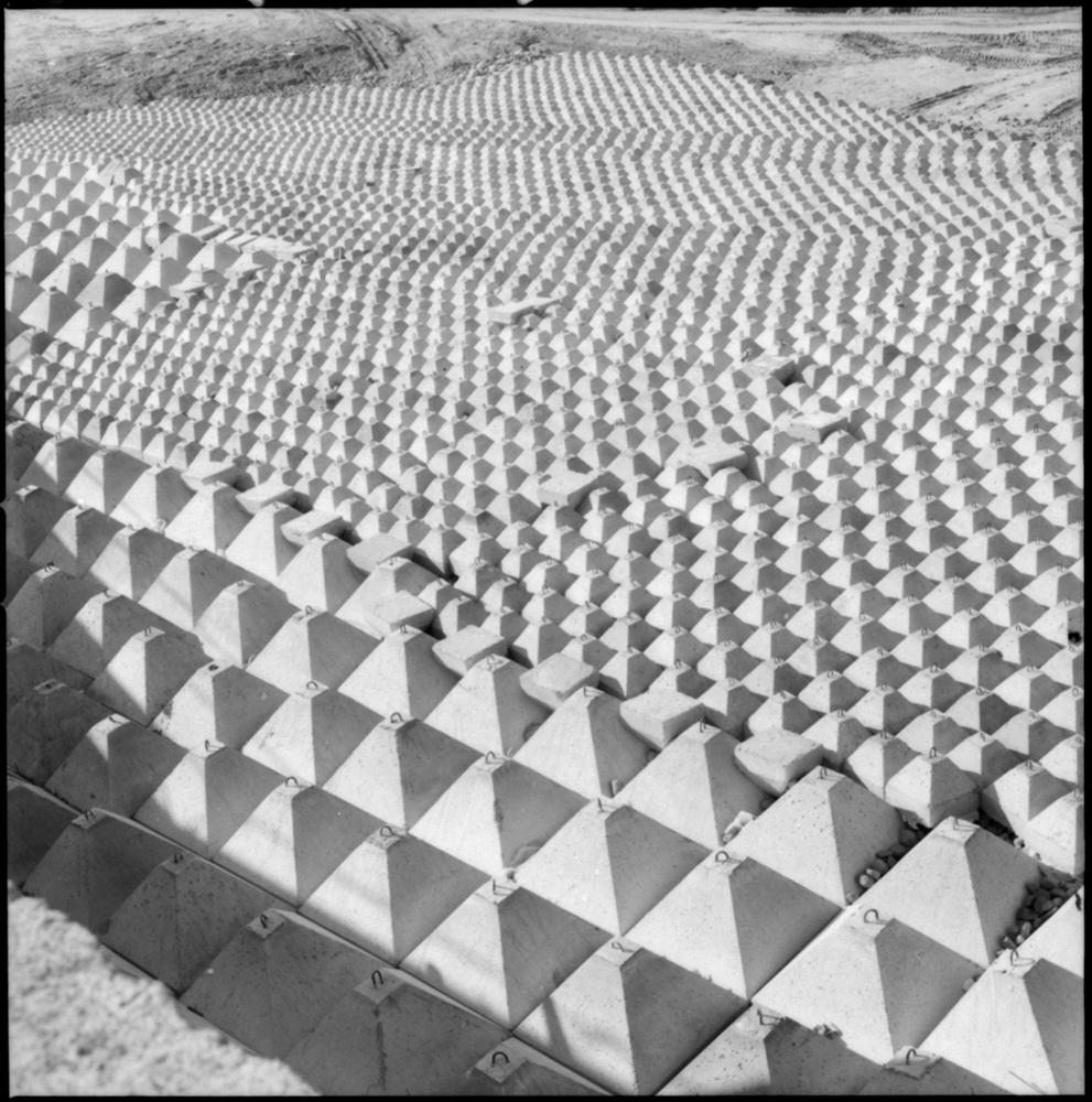 Obras de la central nuclear de Almaraz