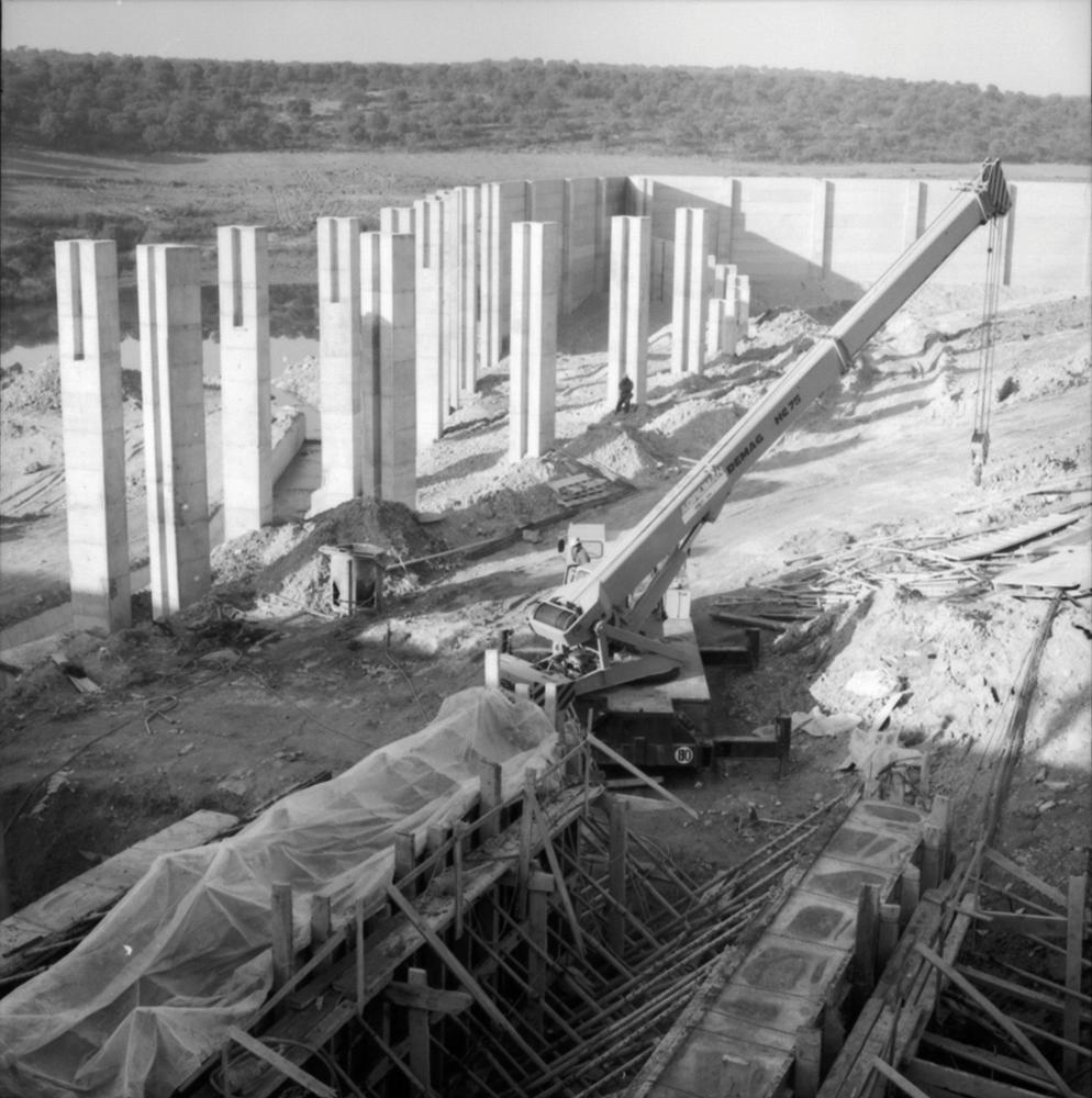 Obras de la central nuclear de Almaraz · Juan Miguel Pando Barrero, 1976