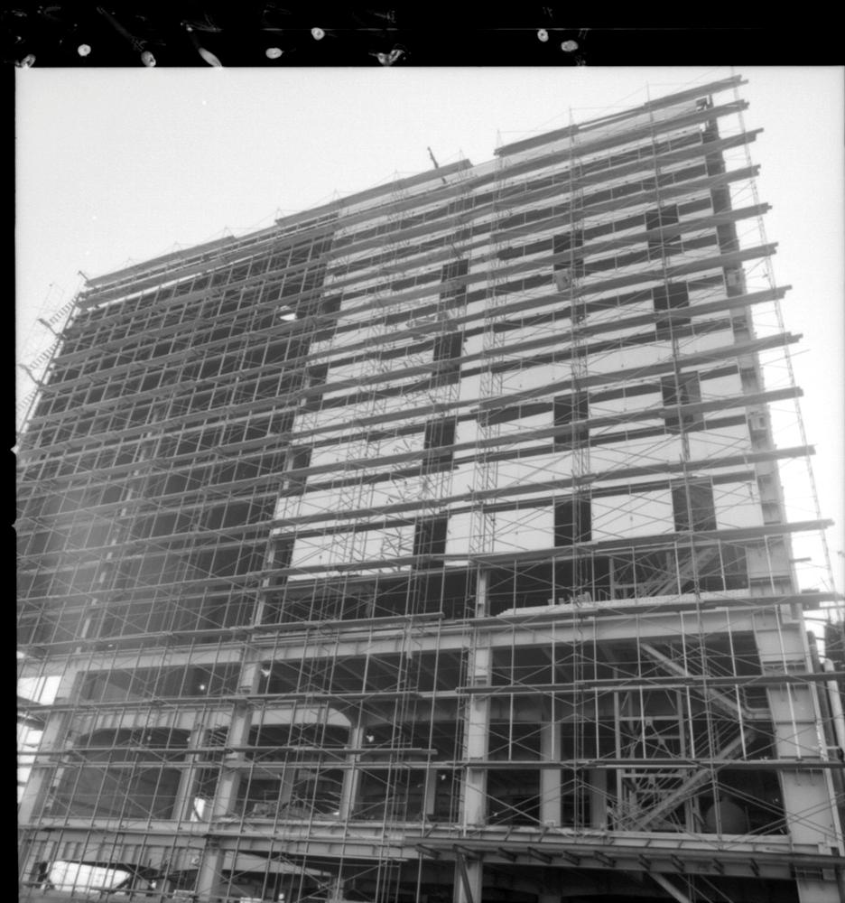 Obras de la central nuclear de Almaraz