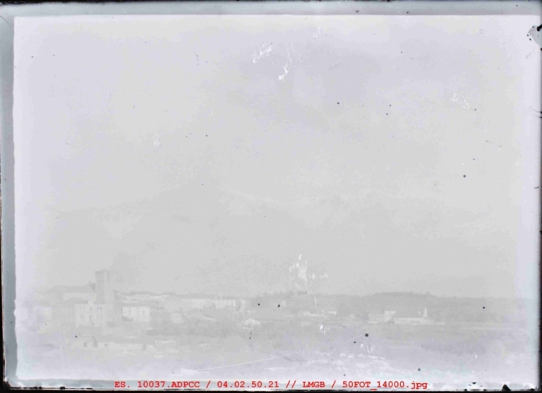 Panorámica de Jaraíz de la Vera desde el sur