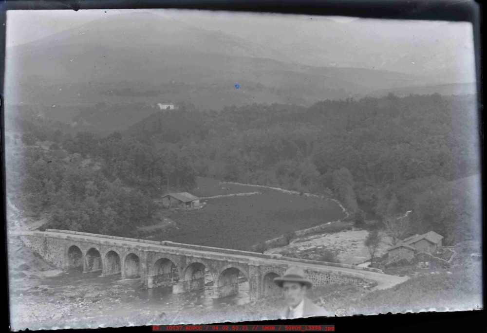 Panorámica del puente de Cuacos