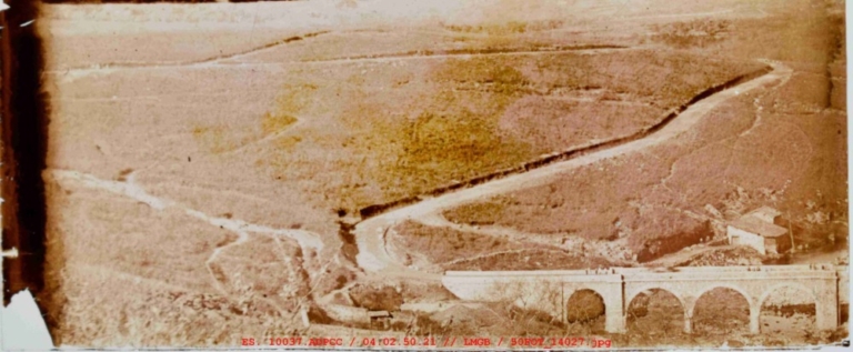 Panorámica del puente de Cuacos