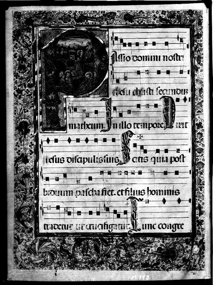 Pasionario. Folio 1 · Casa Moreno