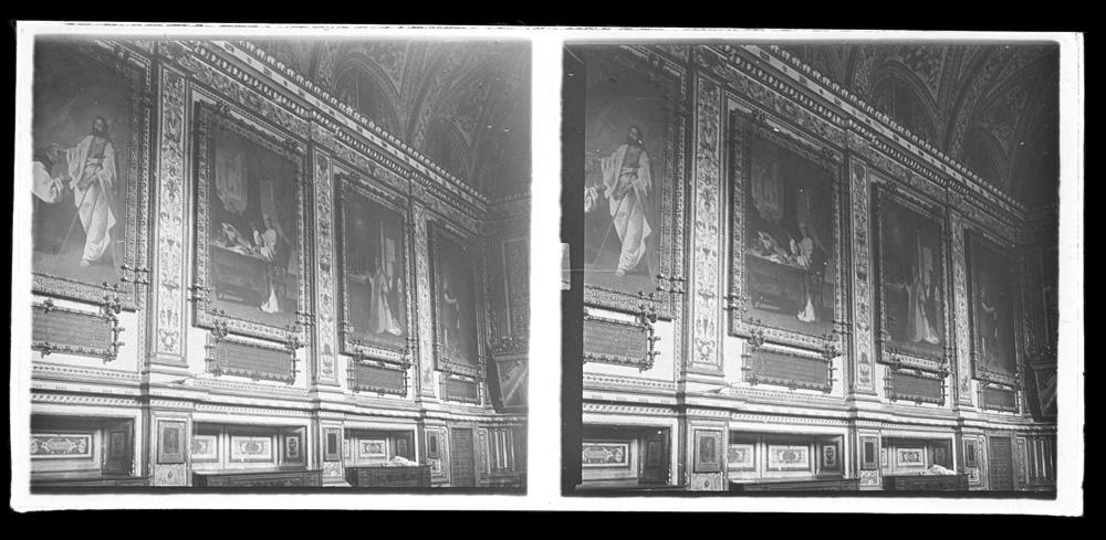 Pinturas en la sacristía del Real Monasterio de Santa María