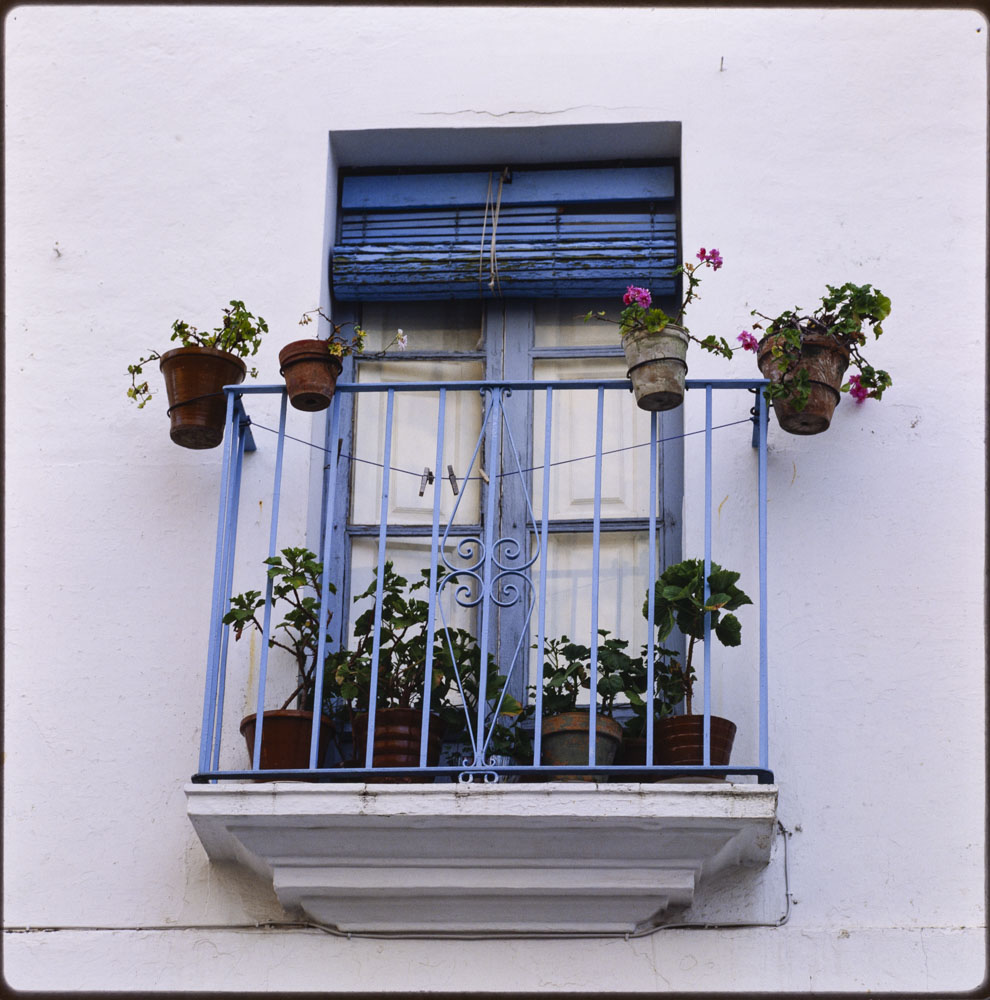 Plasencia. Balcón. Arquitectura popular · Luis Agromayor