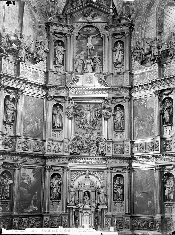 Plasencia: catedral, retablo