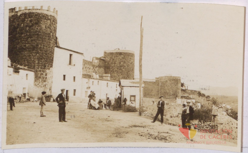 Plasencia: Cubos o torres cilíndricas de la muralla