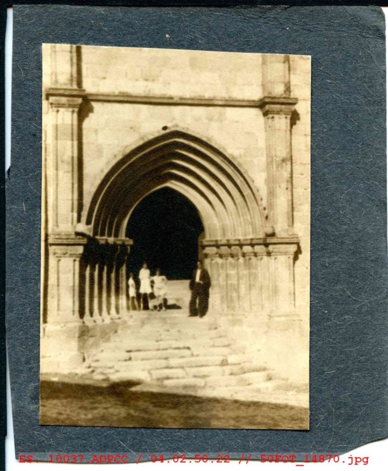 Pórtico de la iglesia de Santa María la Mayor de Trujillo