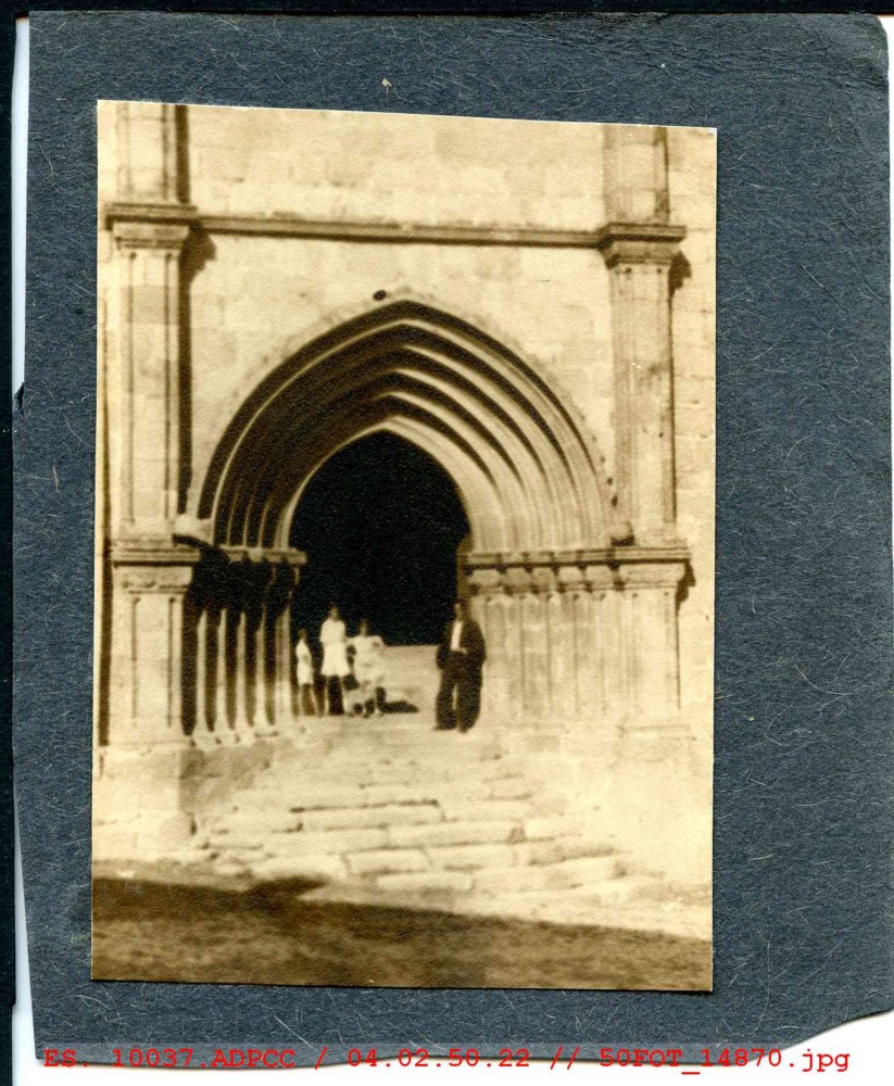 Pórtico de la iglesia de Santa María la Mayor de Trujillo