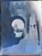 Puerta de Santiago y torre del Alfiler en Trujillo, 1940