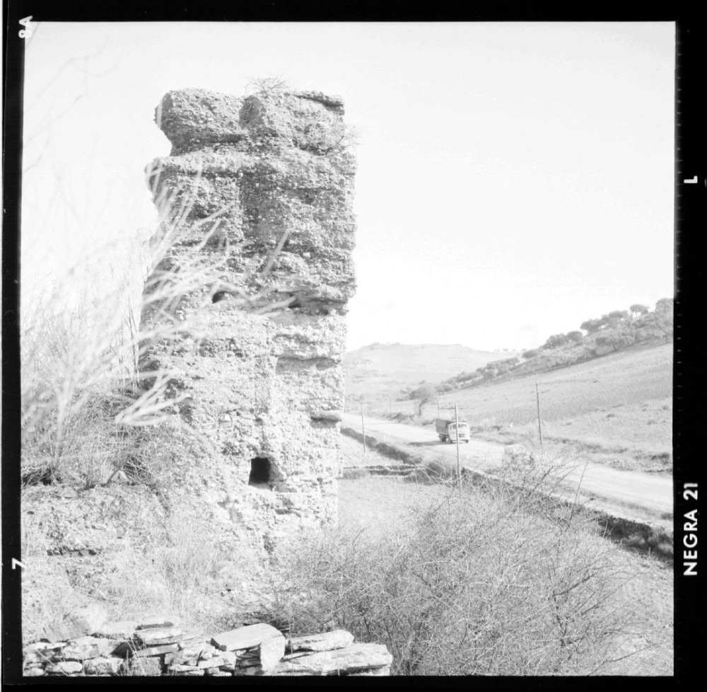 Restos de paredón castillo árabe