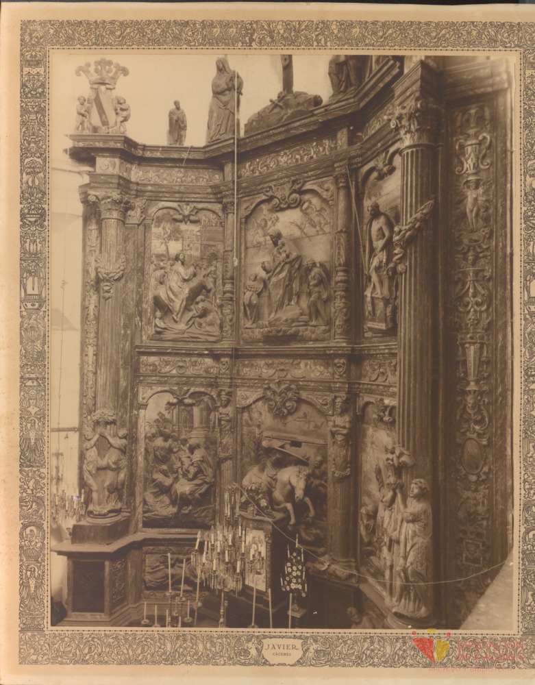 Retablo de la Iglesia de Santiago de Cáceres