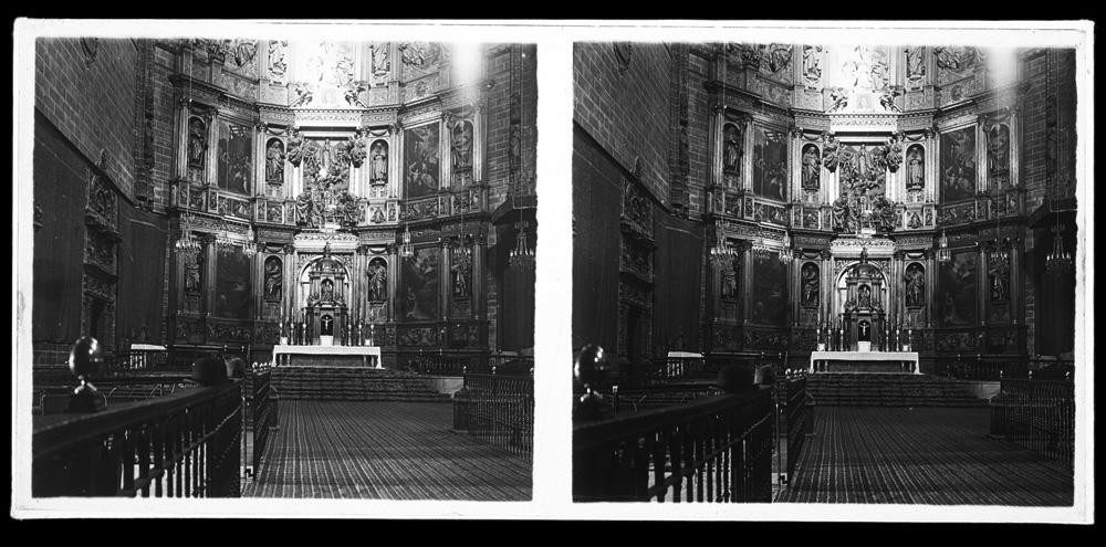 Retablo Mayor de la Catedral Nueva de Plasencia · Aurelio de Colmenares y Orgaz