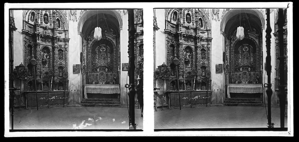 Retablo y capilla de Virgen · Aurelio de Colmenares y Orgaz