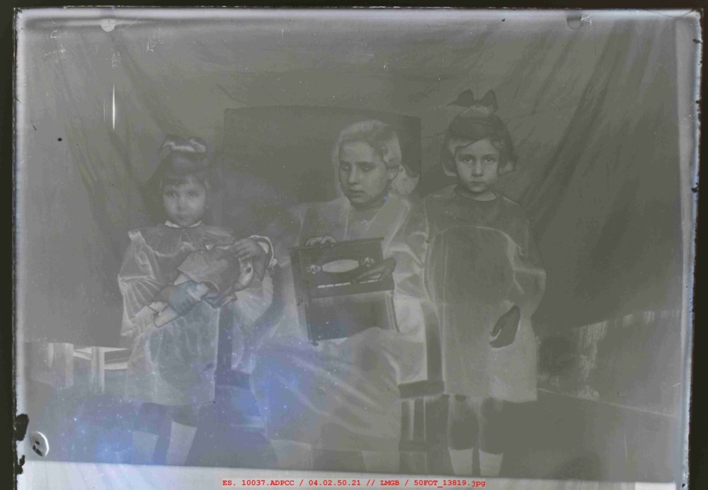 Retrato de 3 niñas