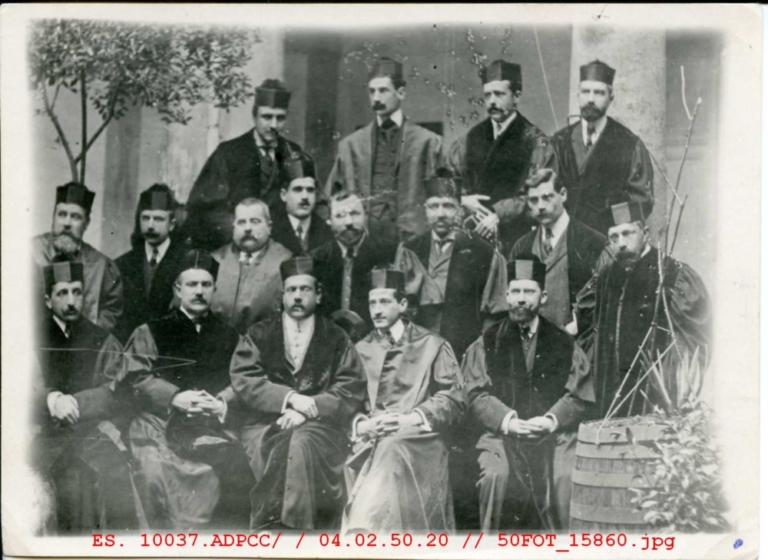 Retrato de grupo de abogados