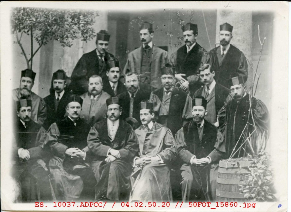 Retrato de grupo de abogados