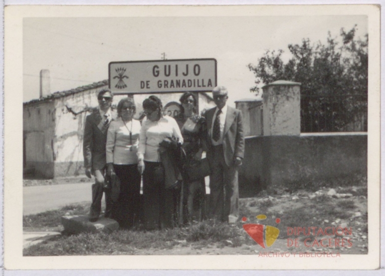 Retrato de grupo en Guijo de Granadilla