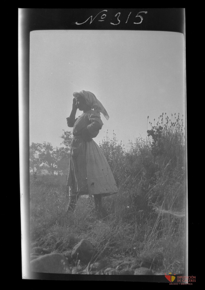 Retrato de una mujer joven
