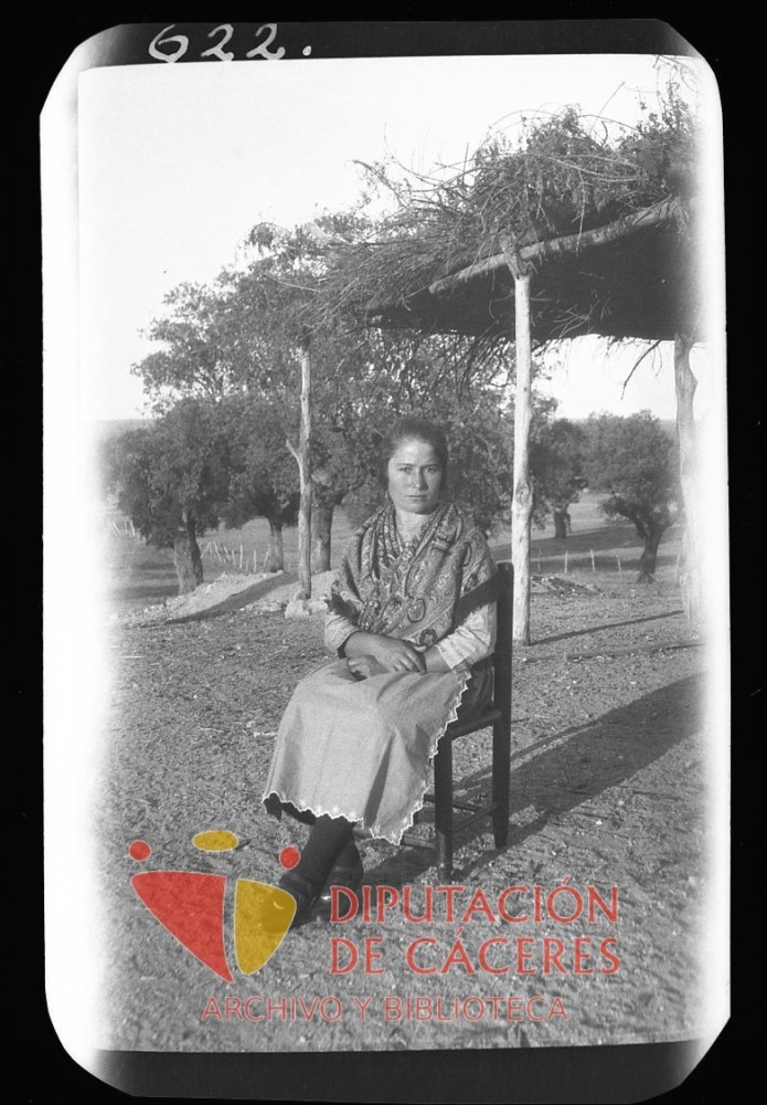 Retrato de una mujer joven