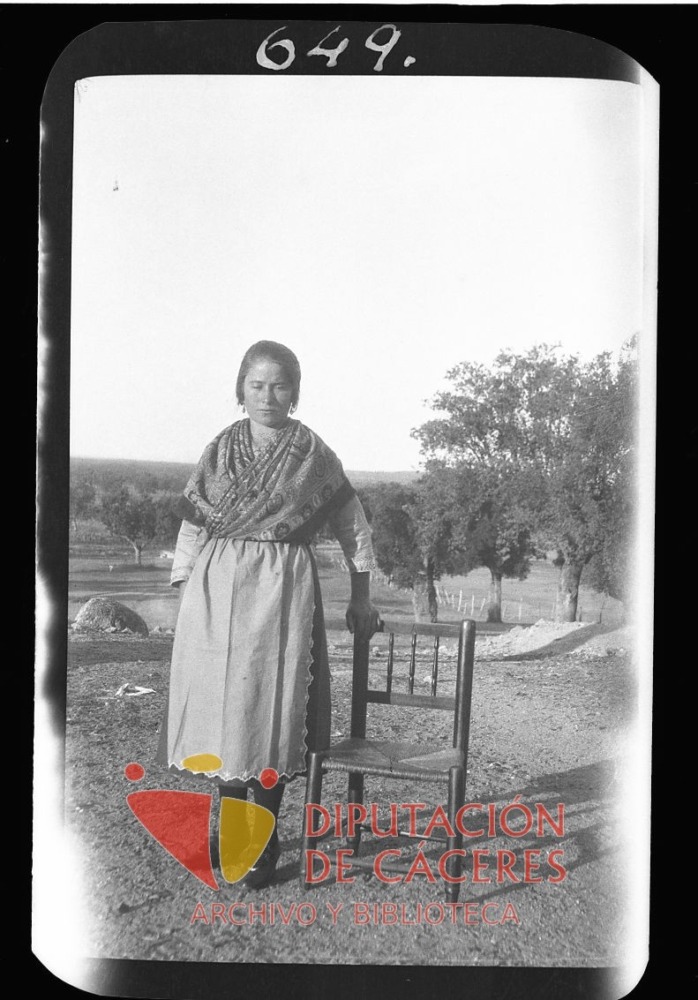 Retrato de una mujer joven