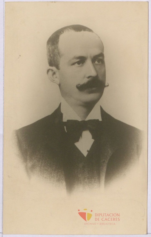 Retrato fotográfico de José María Gabriel y Galán