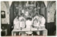 Sacerdotes oficiando una eucaristía, 1950