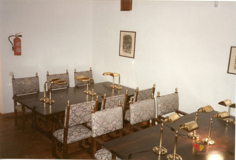 Sala de Lectura de la Biblioteca Zamora Vicente