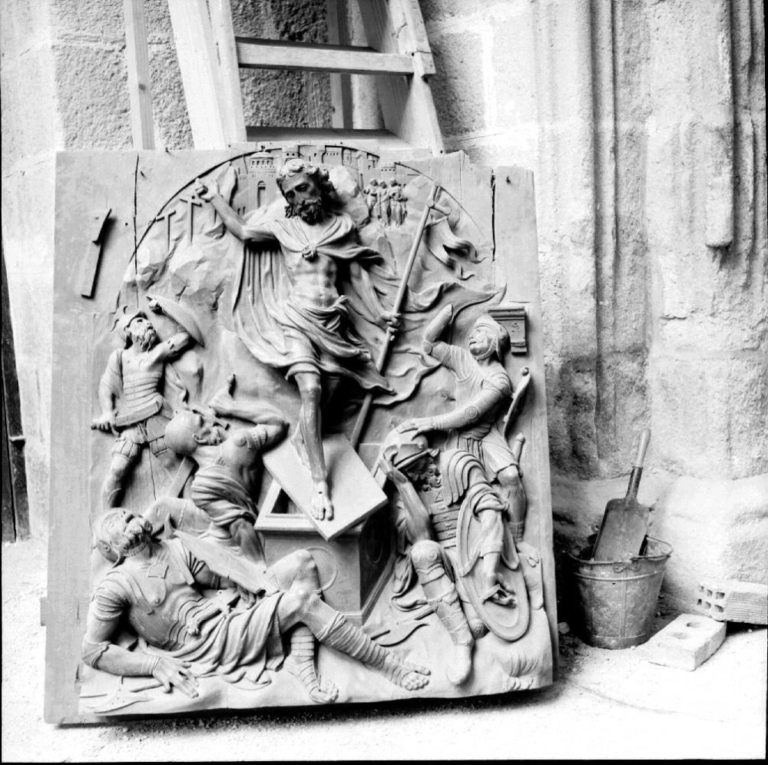 Santa María. Retablo trozo del retablo, desmontado. Cuadro