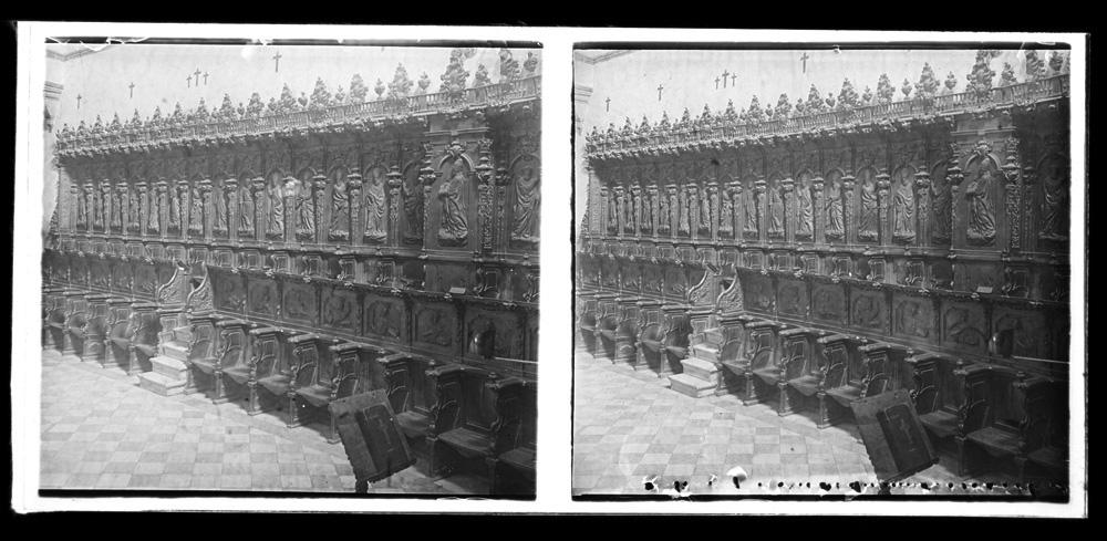 Sillería del coro de la iglesia del Real Monasterio de Santa