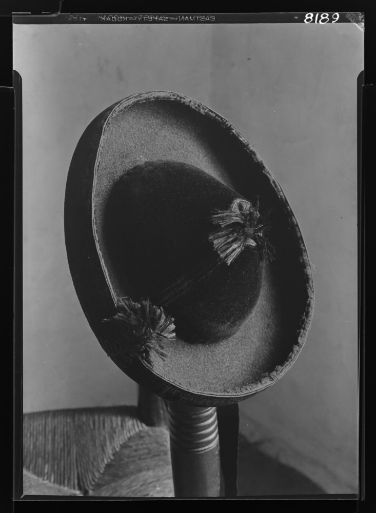 Sombrero calañés de fieltro negro