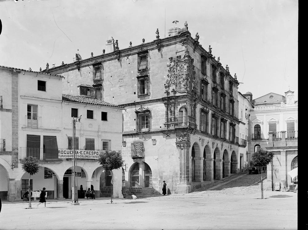 Trujillo. Alter Palast am Platz