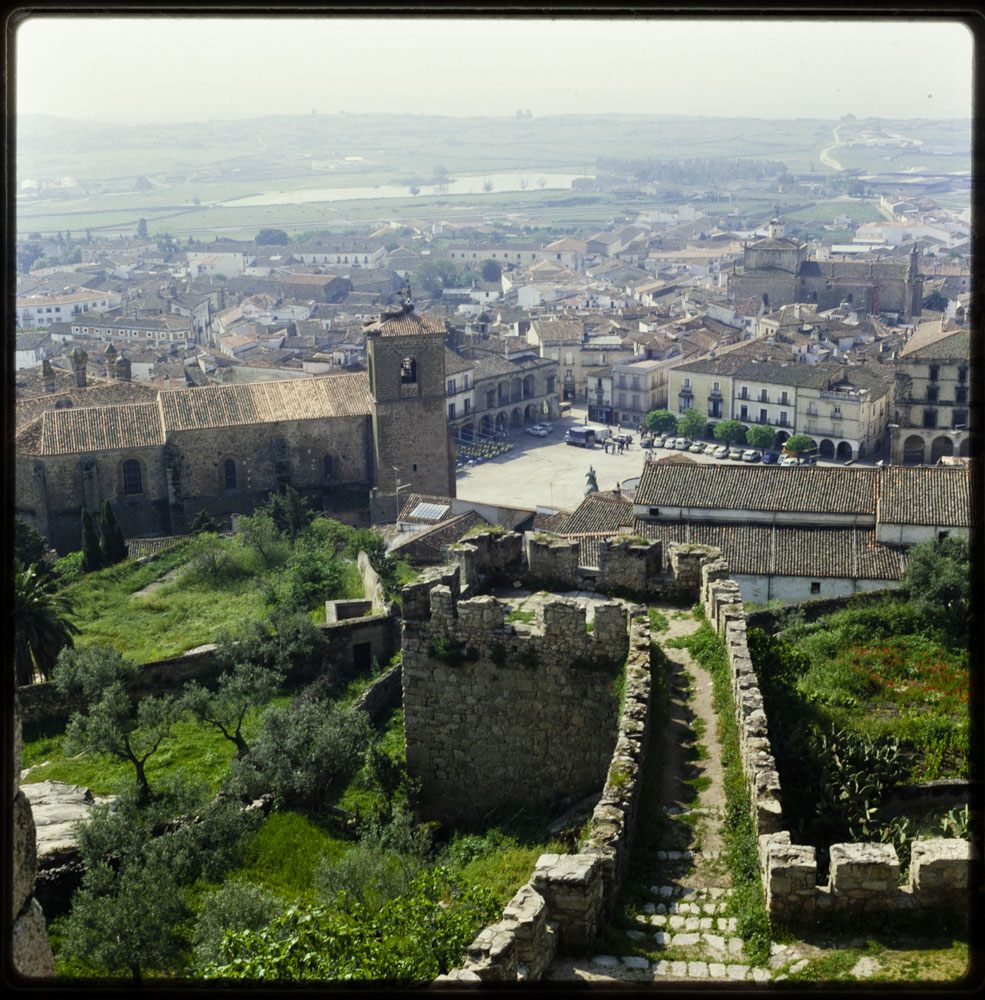 Trujillo. Vista general desde las almenas del castillo
