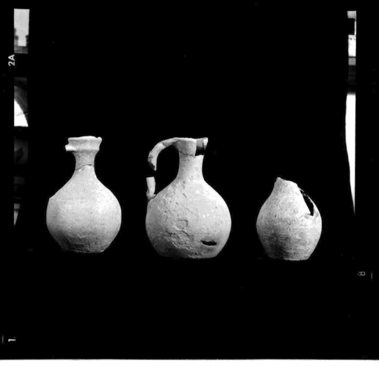 Vasos cerámica de Campolugar vasos 1846, 1853 y 1855