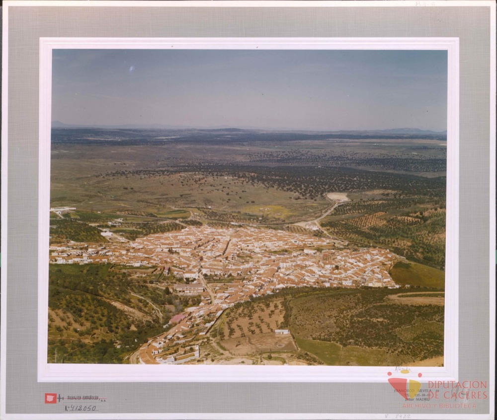 Vista aérea de Aliseda