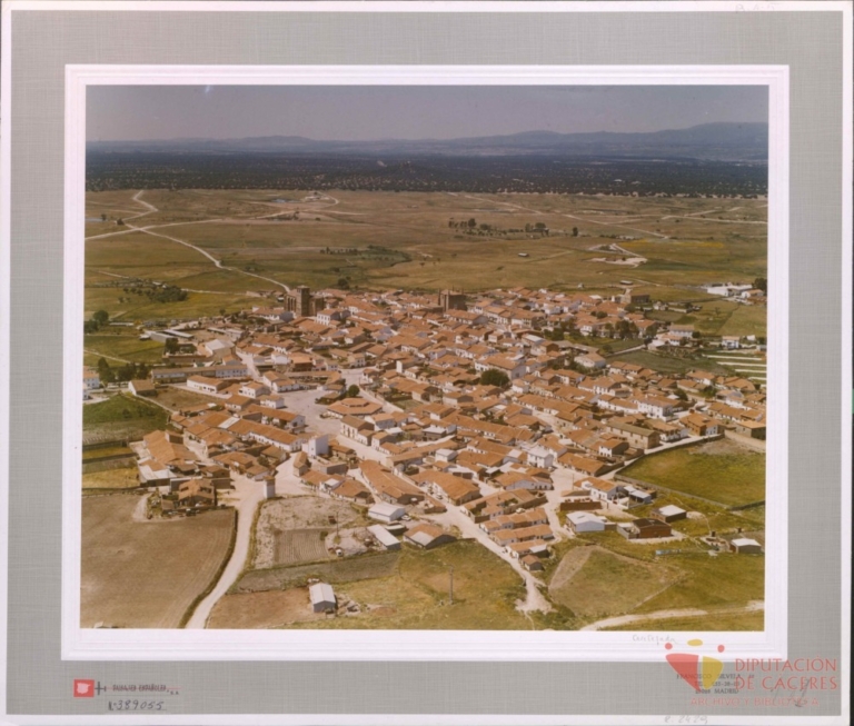 Vista aérea de Casatejada