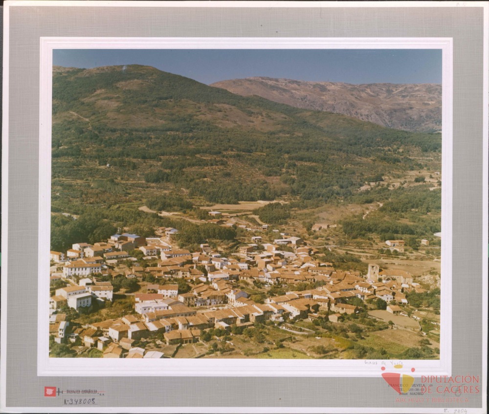 Vista aérea de Cuacos de Yuste