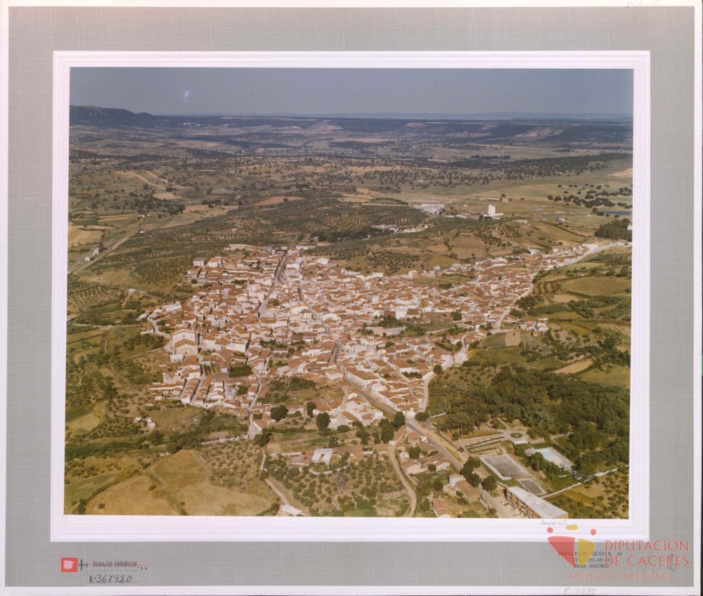 Vista aérea de Logrosán