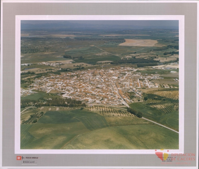 Vista aérea de Madrigalejo